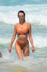 ALESSANDRA AMBROSIO in Bikini at a Beach in Florianopolis 01/22/2021