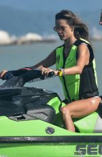 ALESSANDRA AMBROSIO in Bikini on a Jet Ski in Florianopolis 01/19/2021