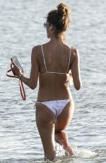 ALESSANDRA AMBROSIO in Bikini on the Beach in Florianopolis 01/08/2021