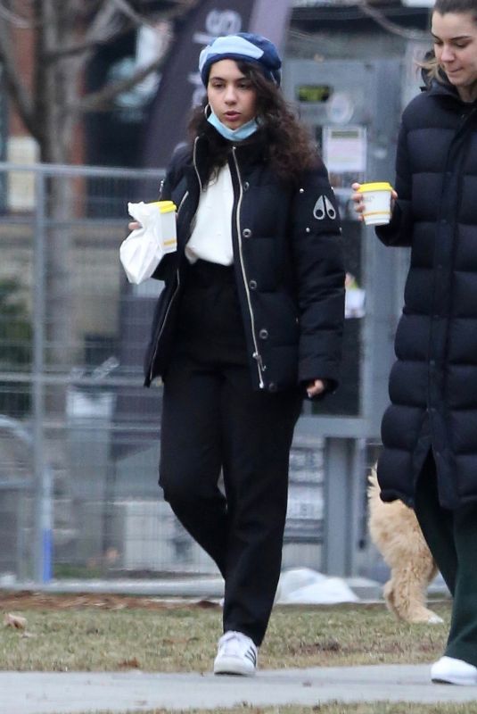 ALESSIA CARA Out and About in Toronto 01/01/2021