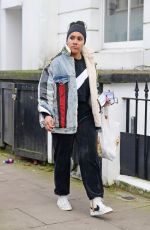 ALEX SCOTT Out Apartment Hunting in Primrose Hill 12/30/2020