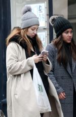 ALEX SCOTT Out with Friend in Primrose Hill 01/18/2021