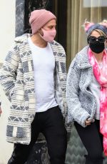 ALEXA BLISS and Ryan Cabrera Shopping on Rodeo Drive in Beverly Hills 01/23/2021