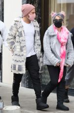 ALEXA BLISS and Ryan Cabrera Shopping on Rodeo Drive in Beverly Hills 01/23/2021