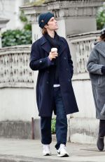 ALEXA CHUNG and Orson Fry Out in London 01/10/2021