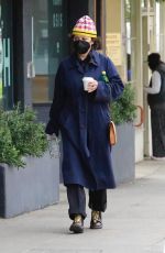 ALIA SHAWKAT Out for Coffee in Los Feliz 01/27/2021