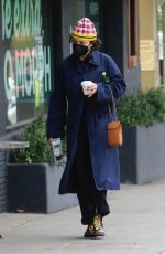 ALIA SHAWKAT Out for Coffee in Los Feliz 01/27/2021