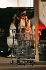 ALIA SHAWKAT Shopping at Erewhon Market in Los Angeles 01/21/2021