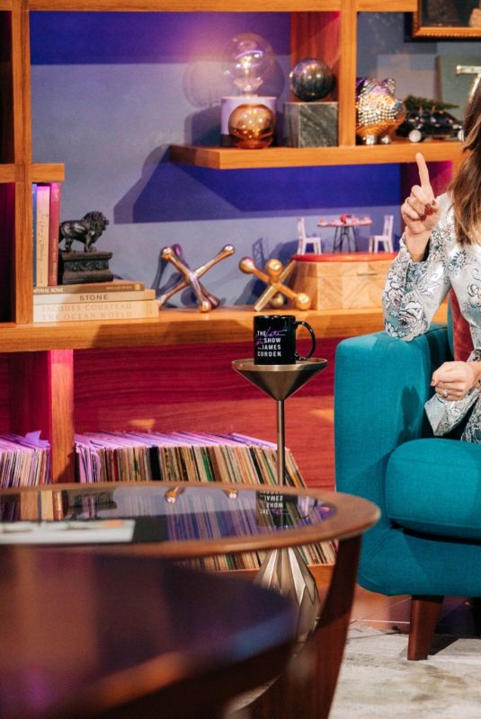 ALISON BRIE at Late Late Show with James Corden 11/18/2020