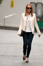 AMANDA HOLDEN Leaves Global Studios in London 01/11/2021