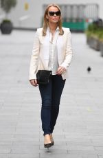 AMANDA HOLDEN Leaves Global Studios in London 01/11/2021