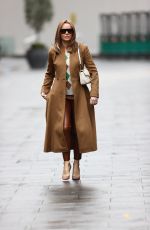 AMANDA HOLDEN Leaves Global Studios in London 01/19/2021