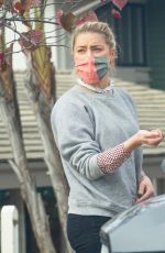 AMBER HEARD Out in San Diego 01/06/2021