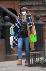AMBER TAMBLYN Leaves Her Home in New York 12/30/2020