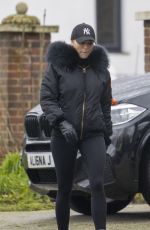 AMBER TURNER Out Hikinig in Chigwell 01/20/2021