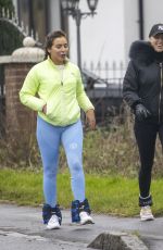 AMBER TURNER Out Hikinig in Chigwell 01/20/2021
