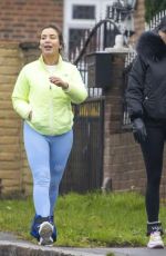 AMBER TURNER Out Hikinig in Chigwell 01/20/2021