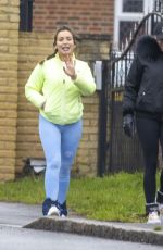 AMBER TURNER Out Hikinig in Chigwell 01/20/2021