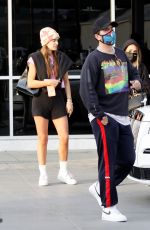 AMELIA HAMLIN and Scott Disick Arrives in Los Angeles 01/06/2021