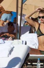 ANASTASIA GRIK in Bikini at a Beach in Miami 01/26/2021