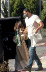 ANGELINA JLIE Out Shopping in Los Angeles 01/30/2021