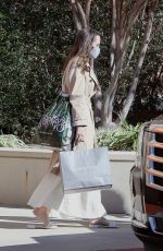 ANGELINA JLIE Out Shopping in Los Angeles 01/30/2021