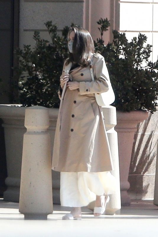 ANGELINA JLIE Out Shopping in Los Angeles 01/30/2021