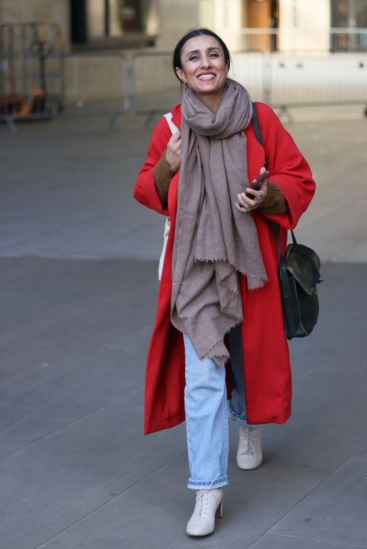 ANITA RANI Out and About in London 01/22/2021