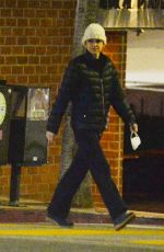 ANNA FARIS and Mike Barrett Night Out in Los Angeles 01/27/2021