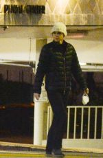 ANNA FARIS and Mike Barrett Night Out in Los Angeles 01/27/2021