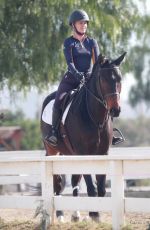 ARIANA MADIX Out Rides Her Horse in Agoura Hills 01/16/2021