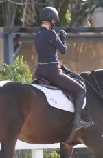 ARIANA MADIX Out Rides Her Horse in Agoura Hills 01/16/2021