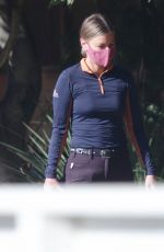 ARIANA MADIX Out Rides Her Horse in Agoura Hills 01/16/2021