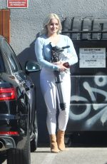 ARIEL WINTER at a Studio in Los Angeles 01/25/2021