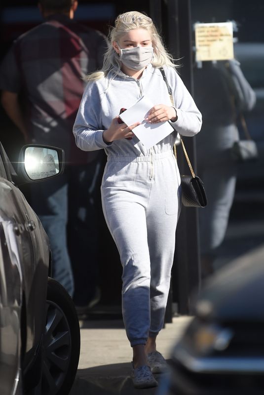 ARIEL WINTER in a Jumpsuit Out in Los Angeles 01/19/2021
