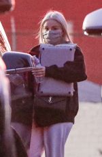 ARIEL WINTER Leaves a Salon in Los Angeles 01/13/2021