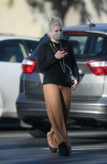 ARIEL WINTER Out Shopping for Groceries in Los Angeles 01/22/2021