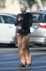 ARIEL WINTER Out Shopping for Groceries in Los Angeles 01/22/2021