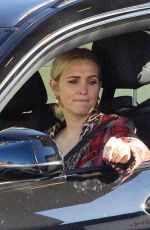 ASHLEE SIMPSON Out and About in Encino 01/21/2021