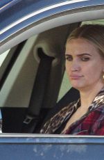 ASHLEE SIMPSON Out and About in Encino 01/21/2021