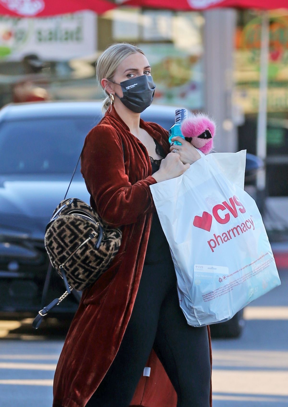 ASHLEE SIMPSON Shopping at CVS in Los Angeles 01/14/2021 – HawtCelebs