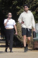 ASHLEY BENSON and G-Eazy Out Hiking in Los Angeles 01/11/2021