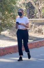 ASHLEY BENSON and G-Eazy Out Hiking in Los Angeles 01/11/2021