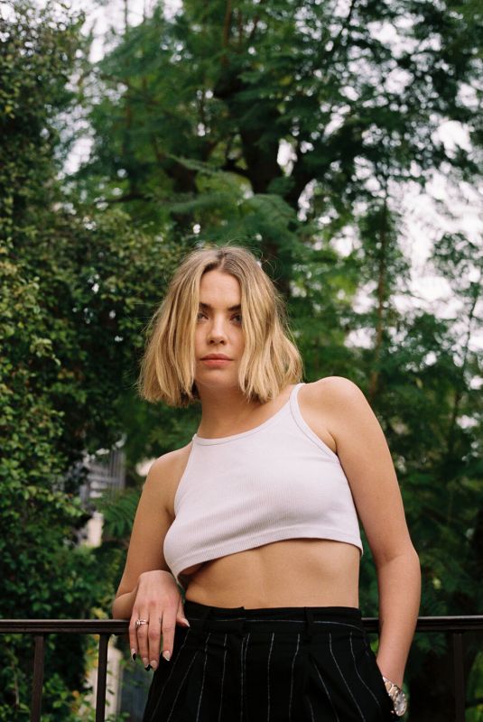ASHLEY BENSON at a Photoshoot, January 2021