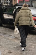 ASHLEY ROBERTS Arrives at Global Radio in London 01/14/2021