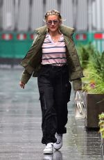 ASHLEY ROBERTS Arrives at Global Radio in London 01/14/2021