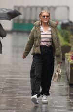 ASHLEY ROBERTS Arrives at Global Radio in London 01/14/2021