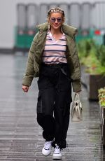 ASHLEY ROBERTS Arrives at Global Radio in London 01/14/2021