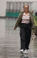 ASHLEY ROBERTS Arrives at Global Radio in London 01/14/2021