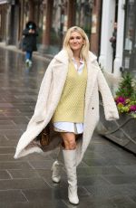 ASHLEY ROBERTS Arrives at Global Radio in London 01/20/2021